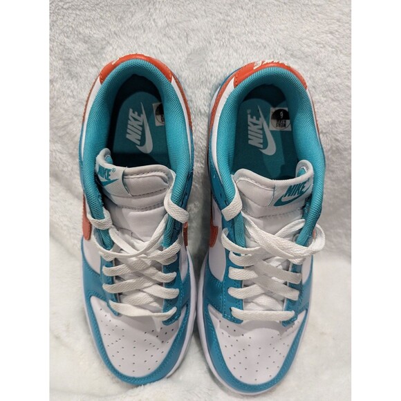 Miami Dolphins!! Nike Dunk Low Retro DV0833-102 Men\'s Sz 6 main image 8